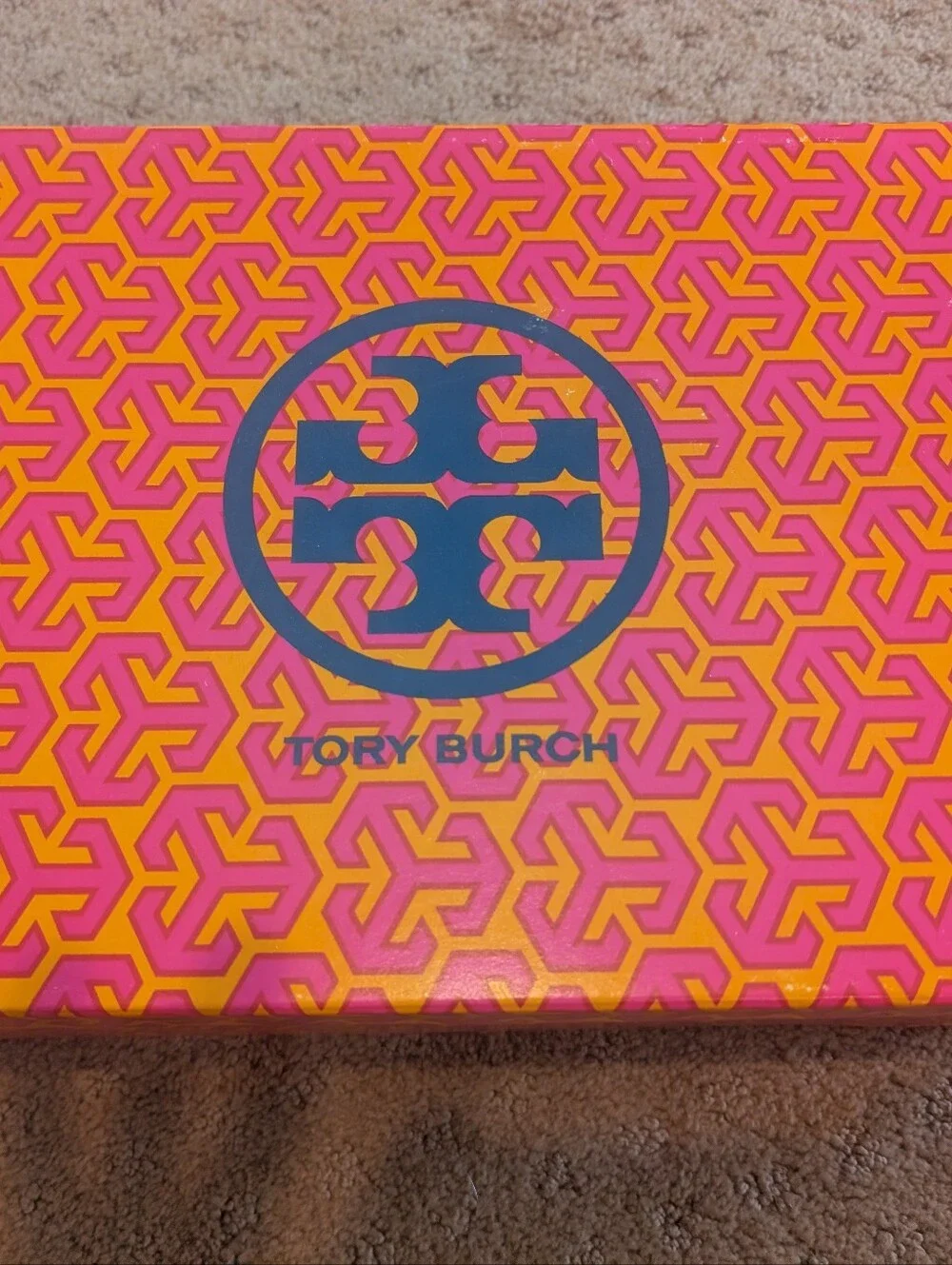 Tory Burch Black Thong Sandals Size 8.5